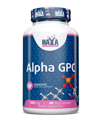 HAYA LABS Alpha GPC 300 mg / 60 Vcaps